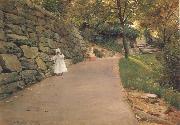 William Merrit Chase Im Park Ein Seitenweg china oil painting reproduction